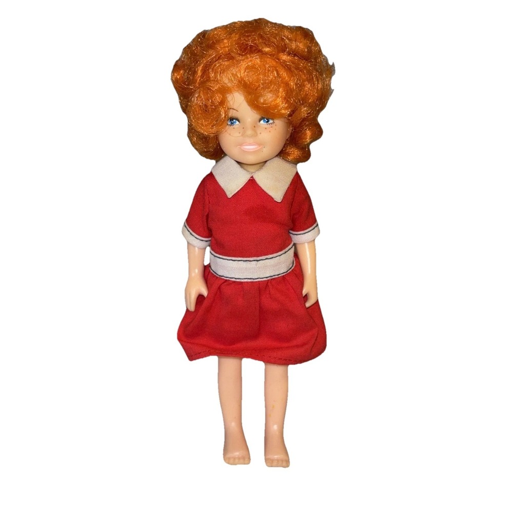 VINTAGE 1982 Knickerbocker The World Of Annie 6" Little Orphan Doll